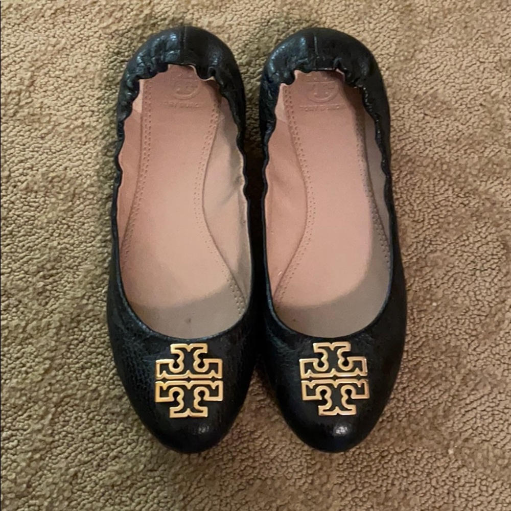 Tory Burch ballet flats black/gold